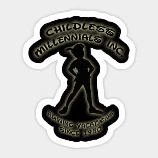 Childless Millenials Inc - Peter Pan Sticker